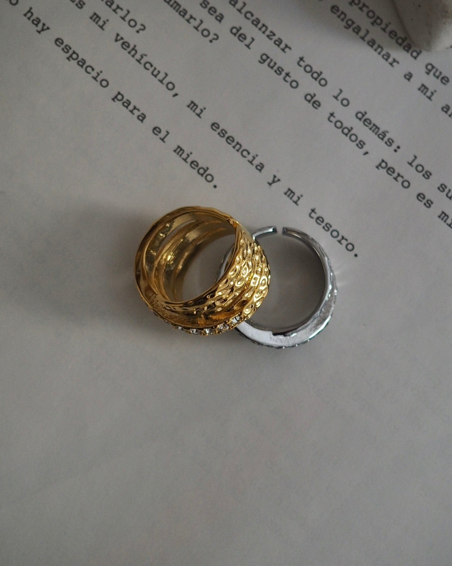 Anillo Órbita Oro