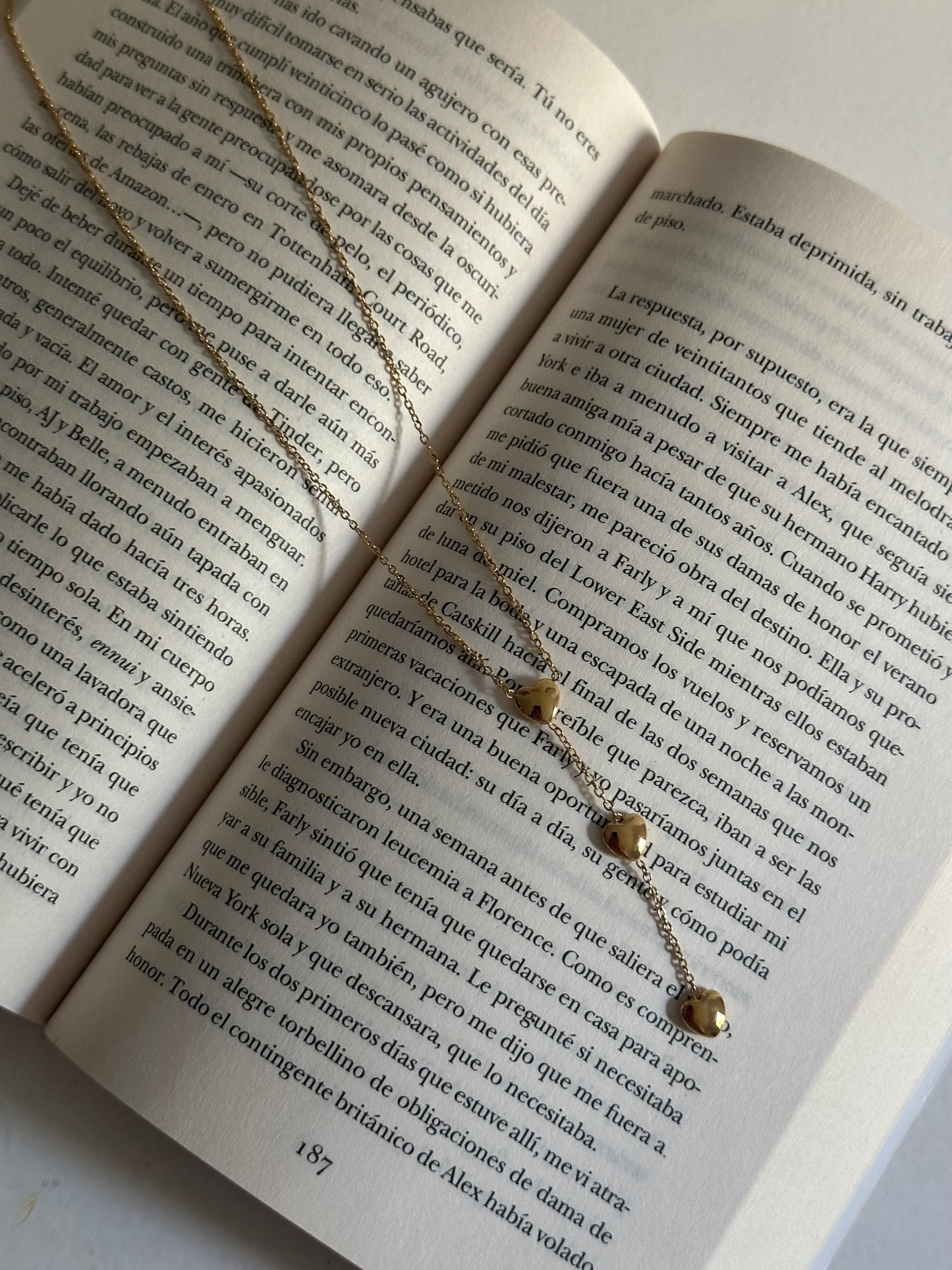 Collar Trío de corazones