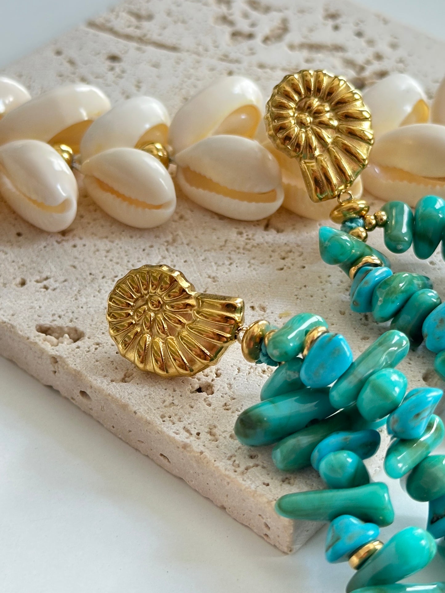 Pendientes Corallo Vivo Turquesa