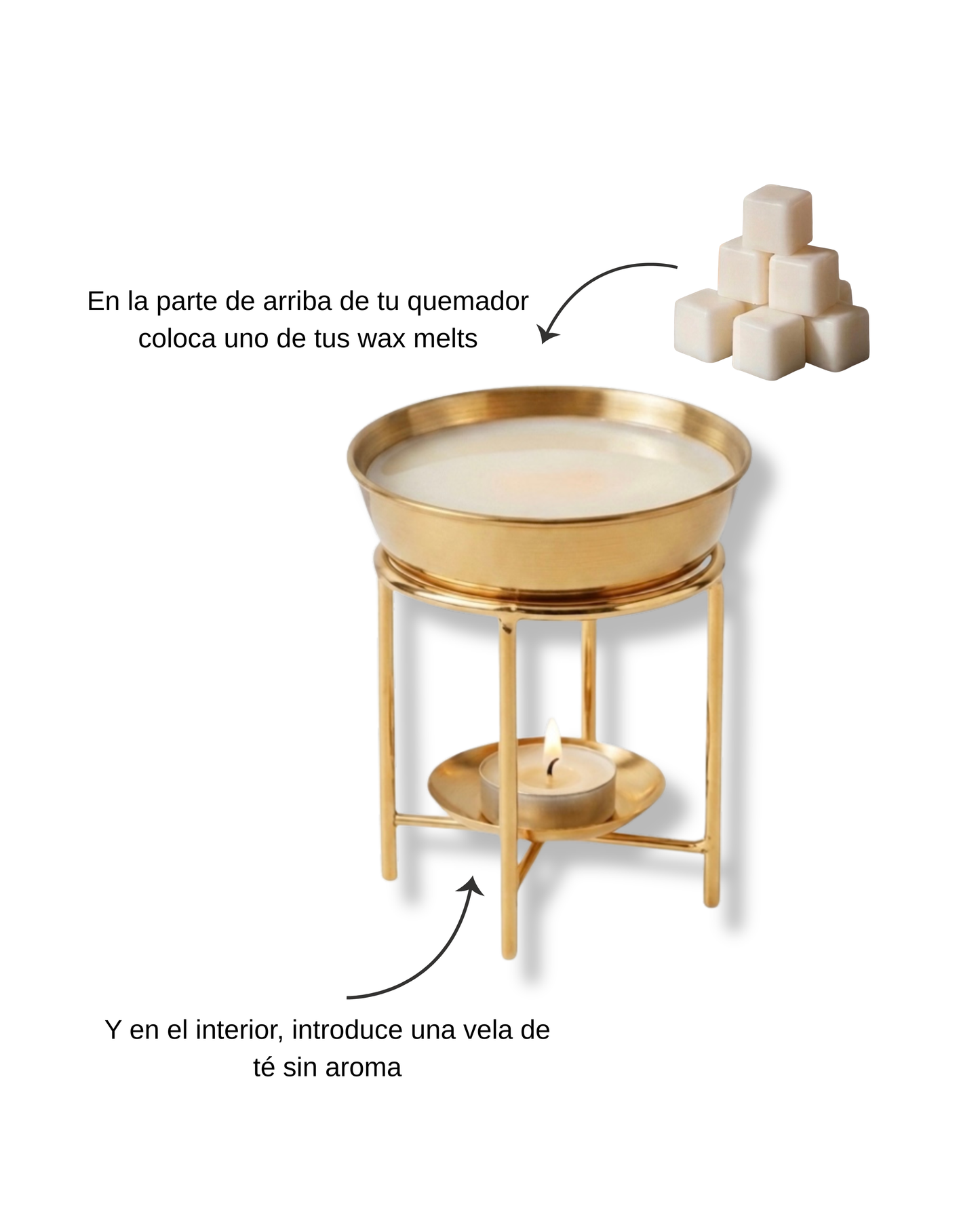 Set Quemador + Wax Melts