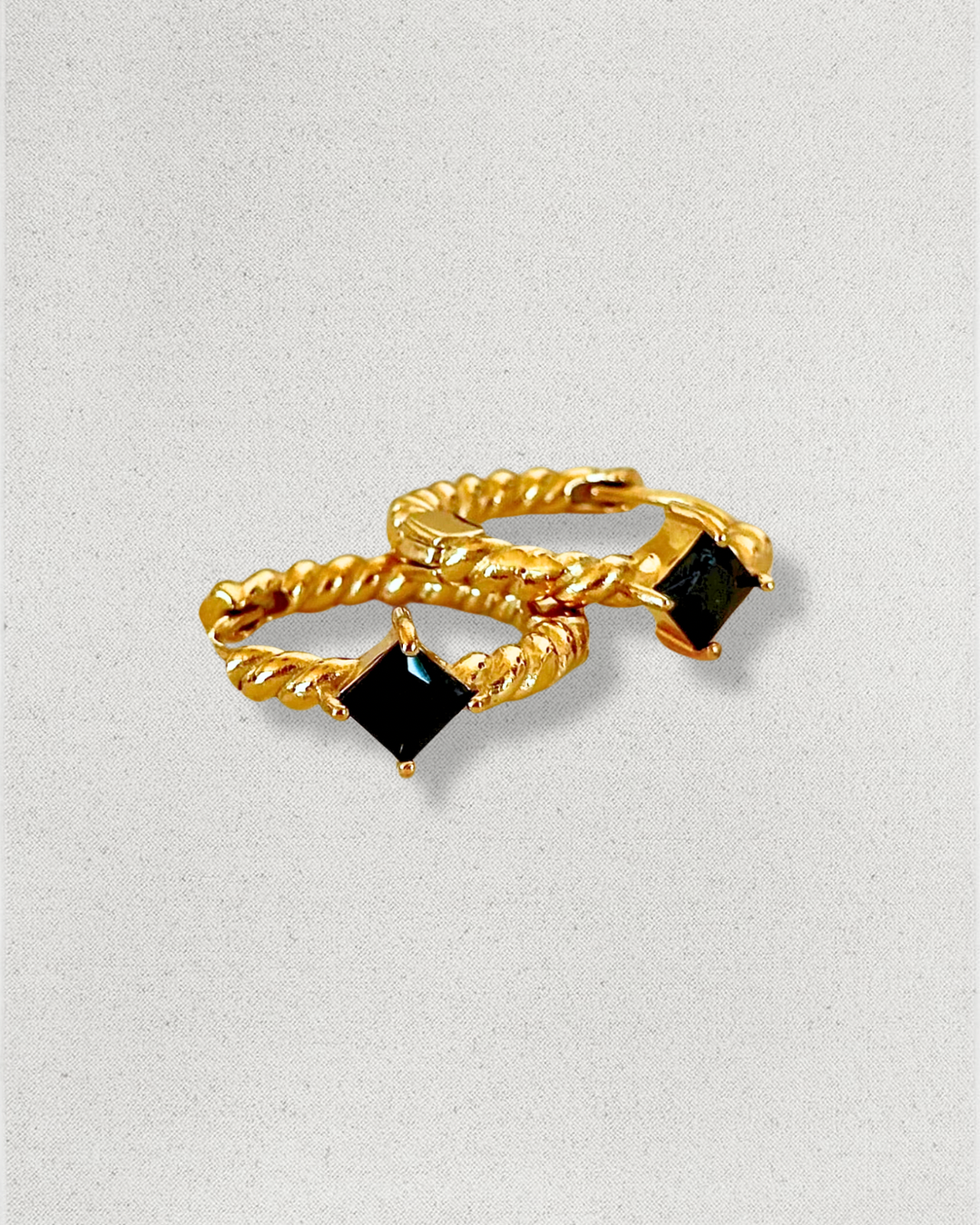 Aros Circonitas negro