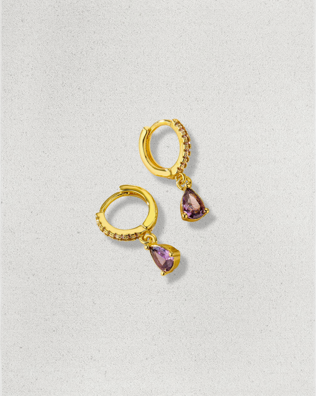 Piercing Lágrima Lila