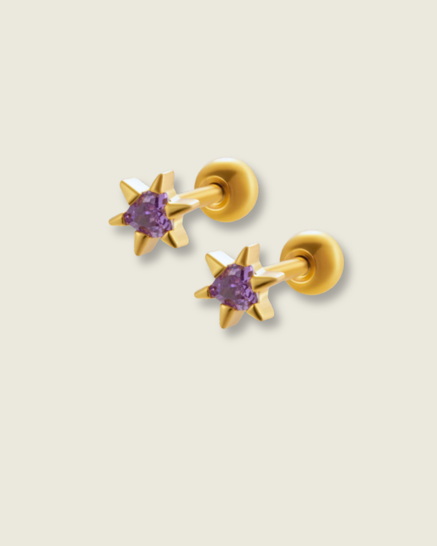 Piercing Star tuerca