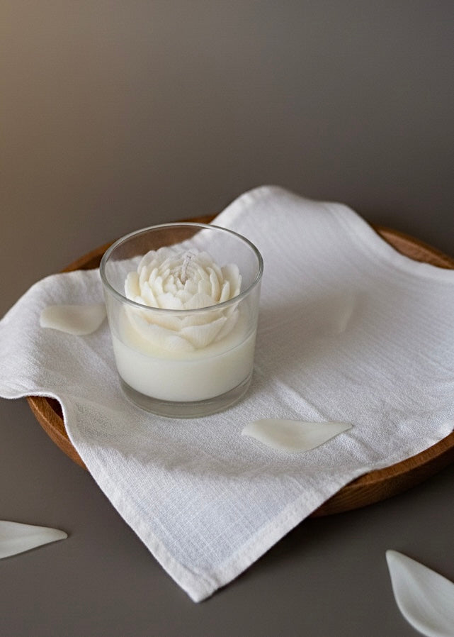 Vela de soja peonia aromatica