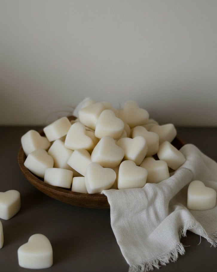 Wax Melts de Soja Corazones