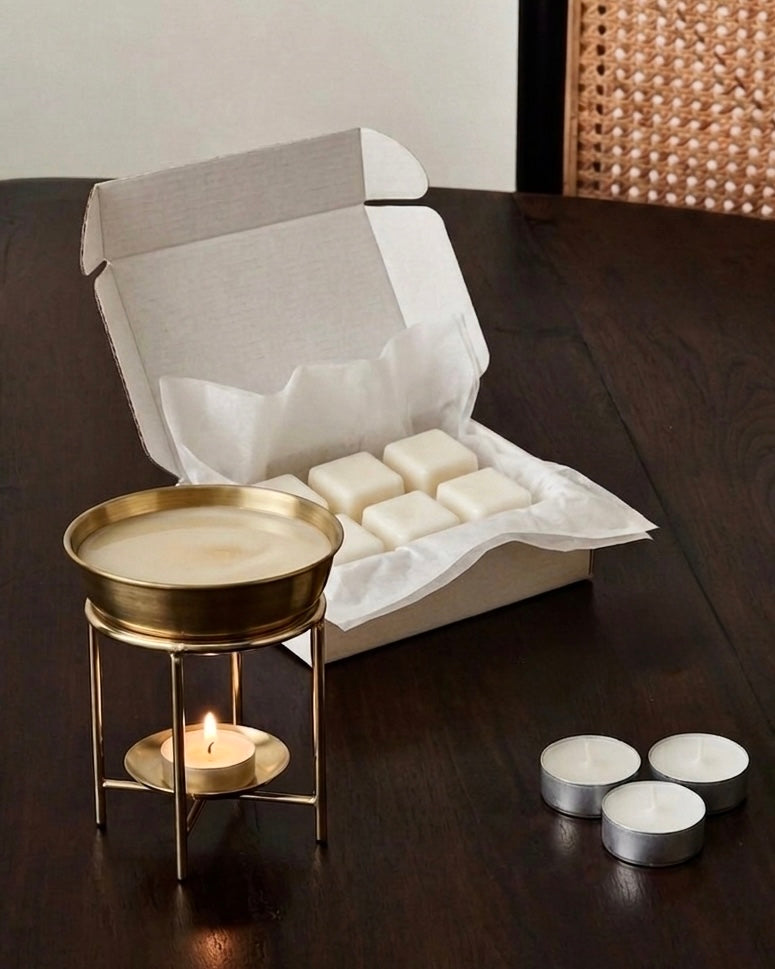 Set Quemador Aura + Wax Melts