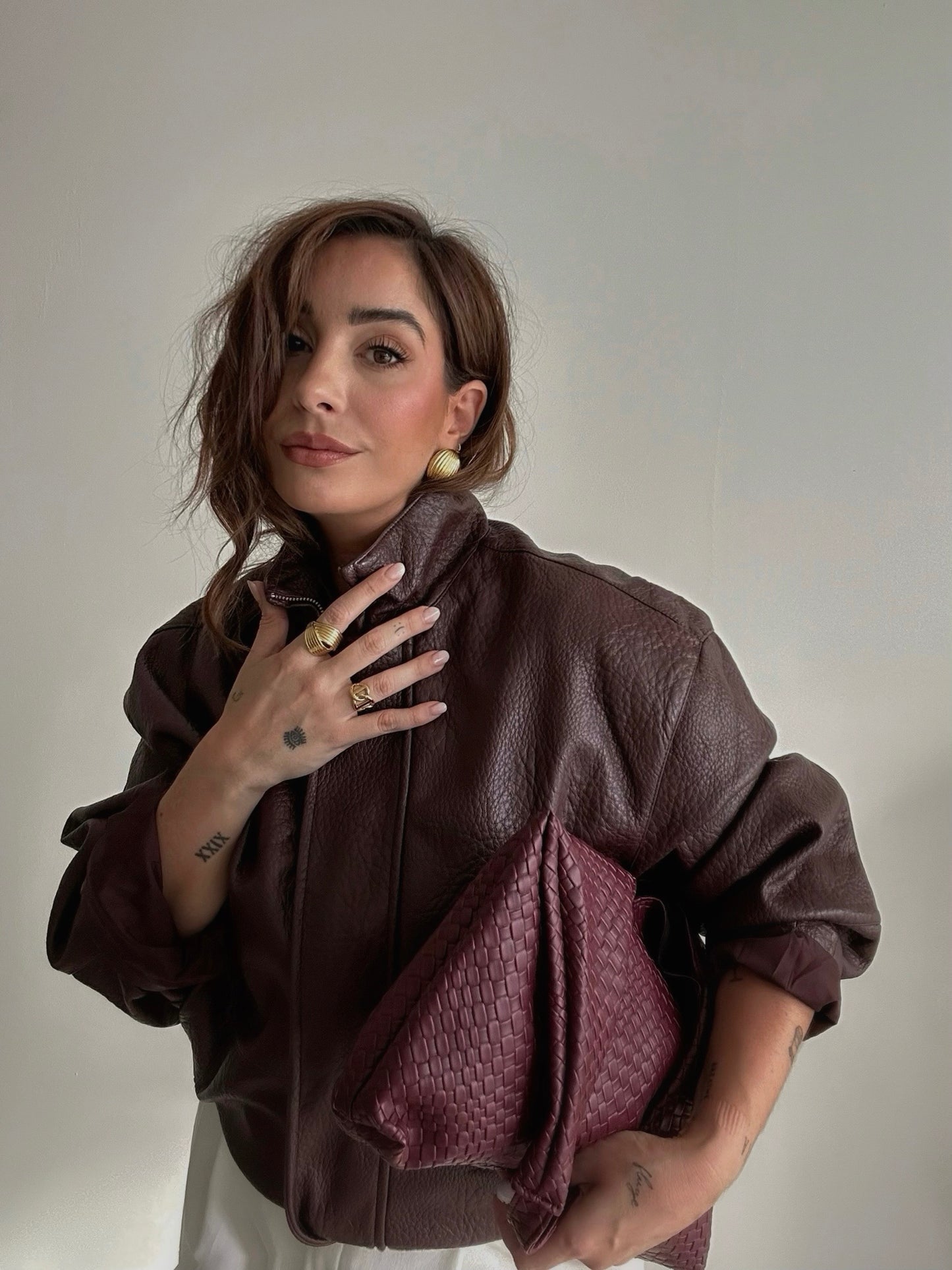 Bolso Arezzo Burdeos