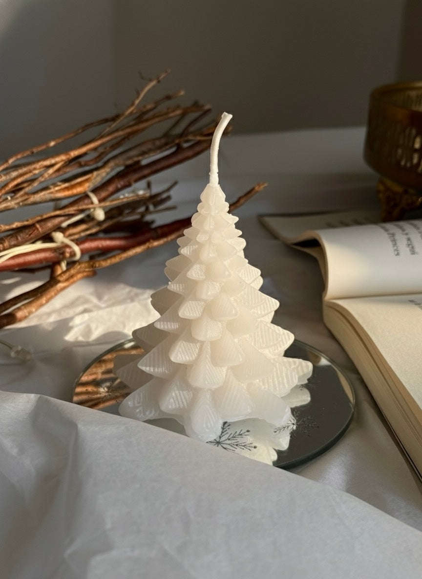 Vela de soja Abeto Navideño Pequeño