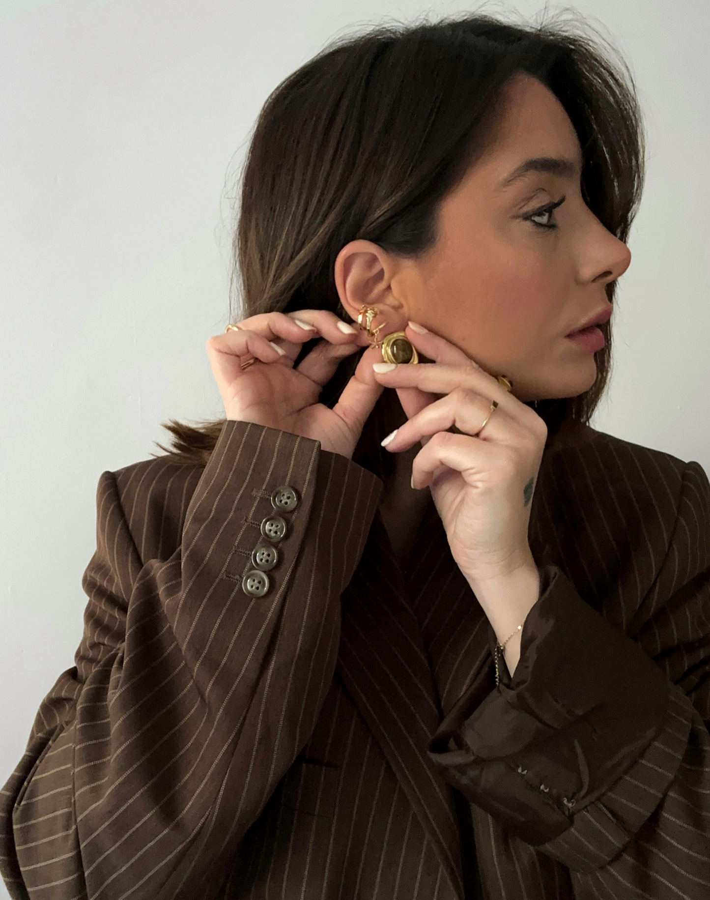 Pendientes Ojo de Tigre