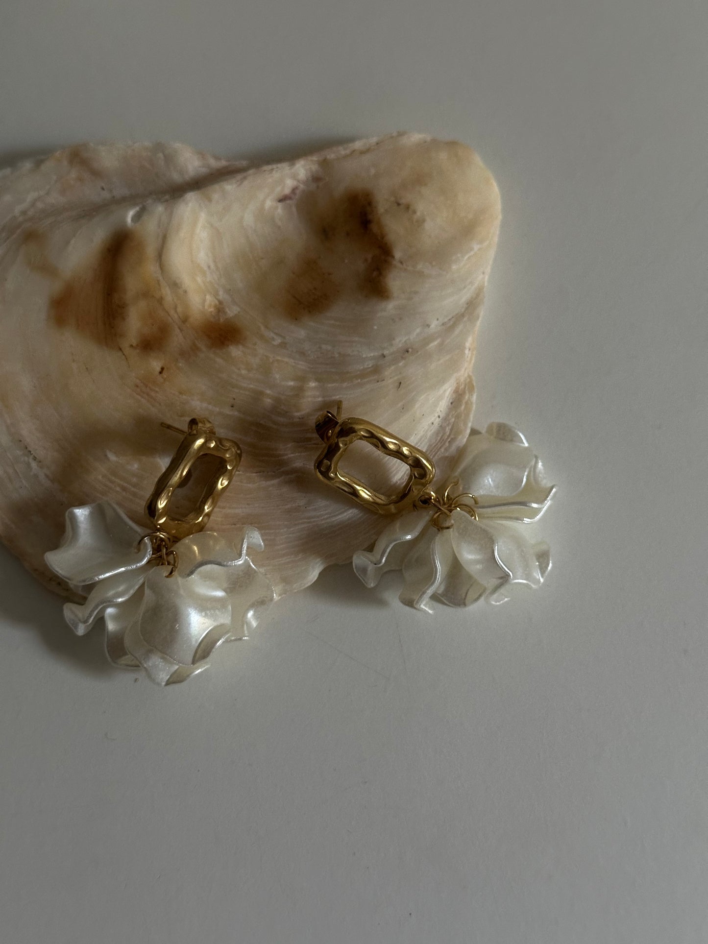 Pendientes Flores de Nácar