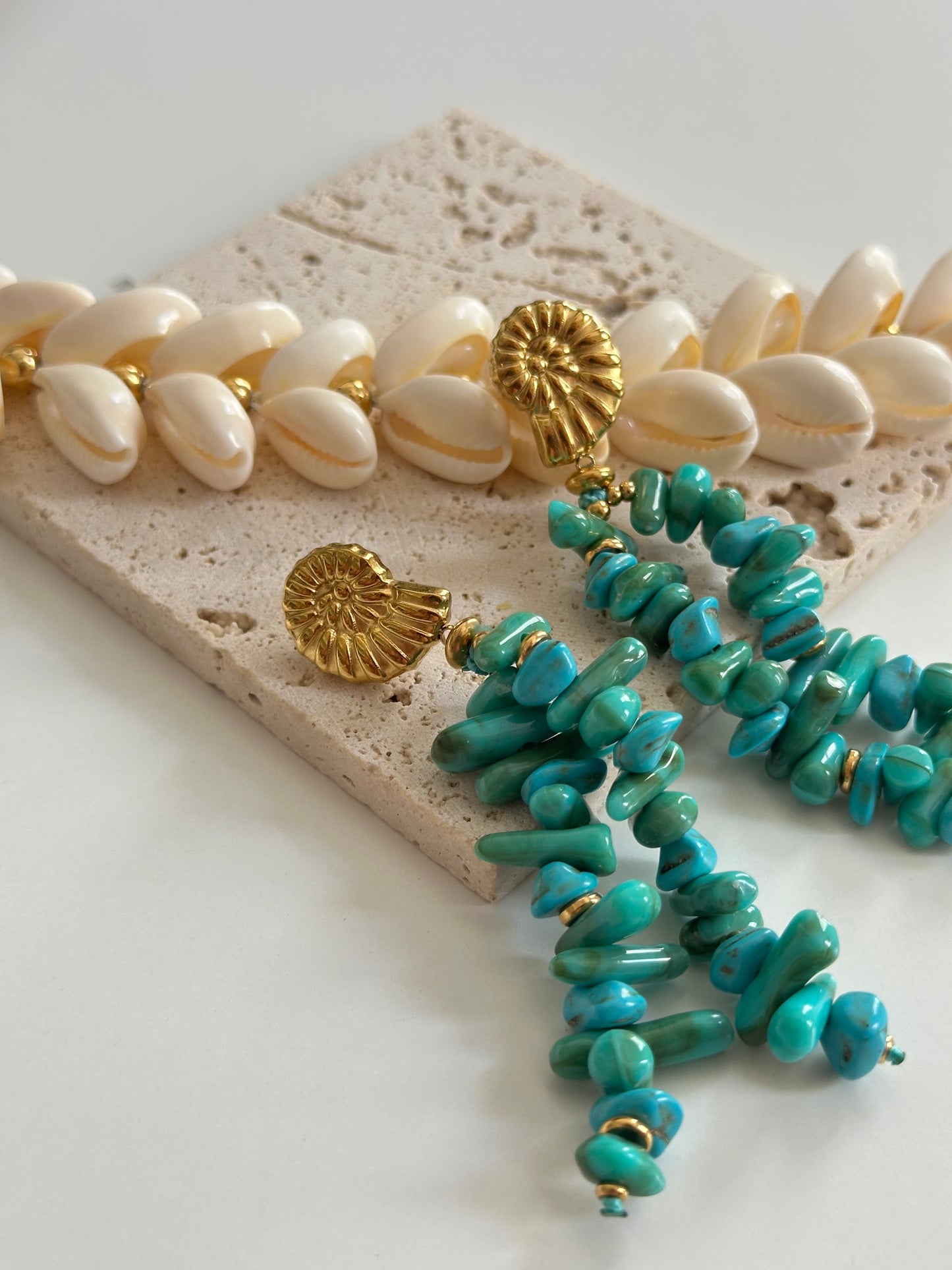 Pendientes Corallo Vivo Turquesa