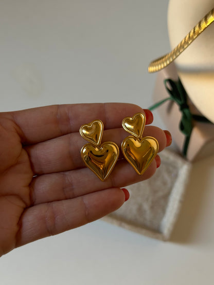 Pendientes Maxi Corazón