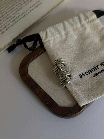 Pendientes Trenzado Plata