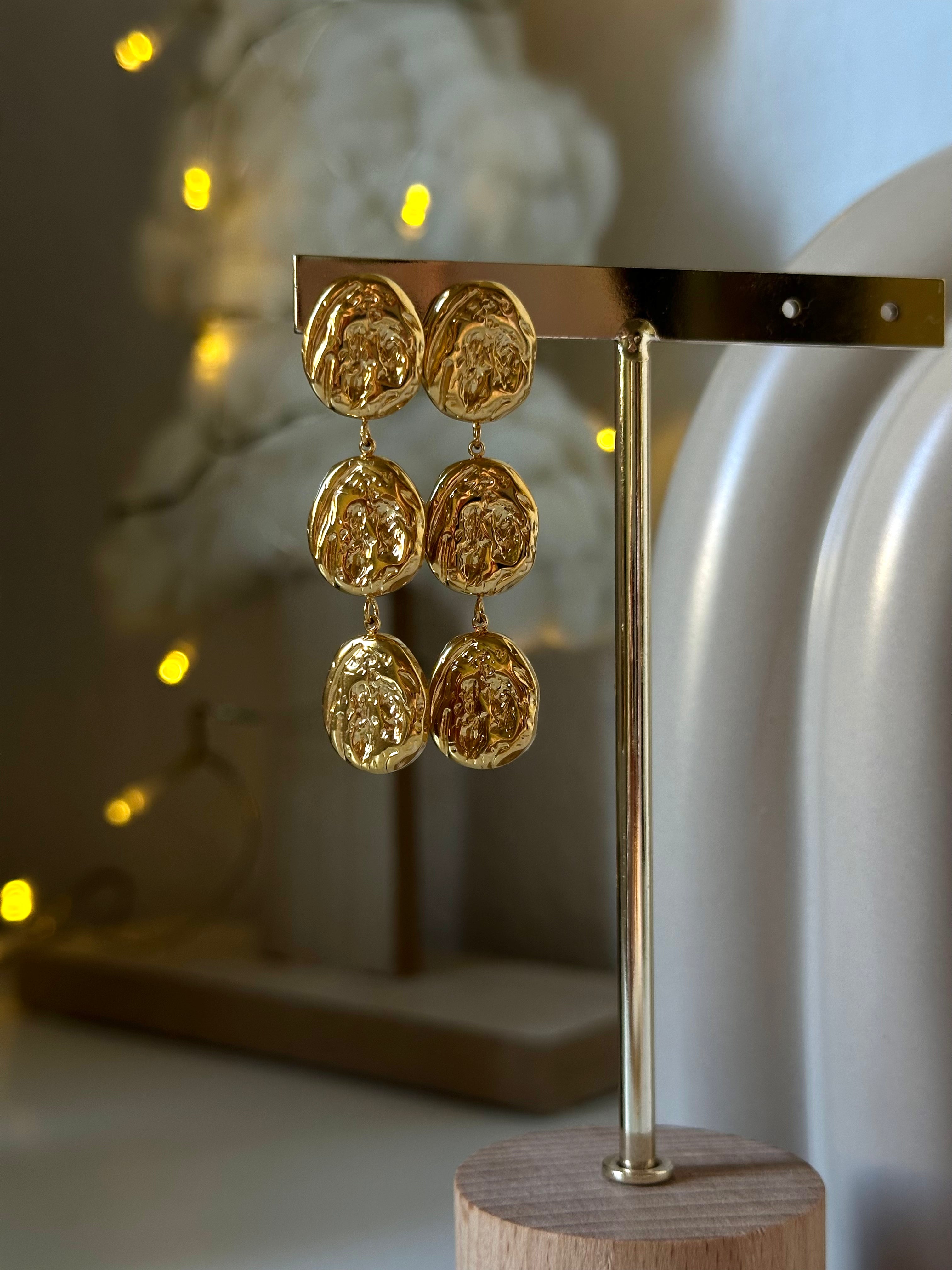 Pendientes Gardenia