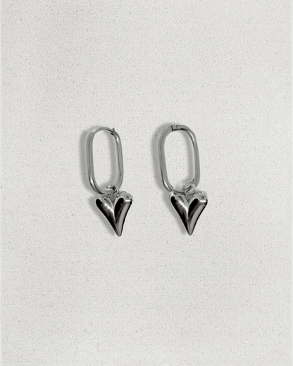 Pendientes As de Corazones