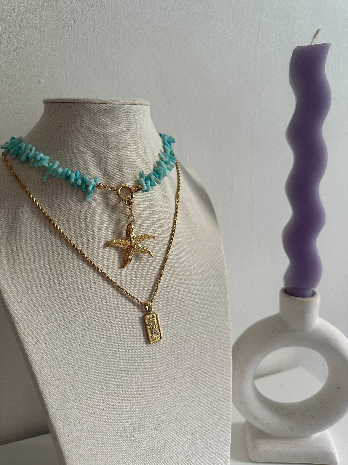 Collar Ariel Turquesa