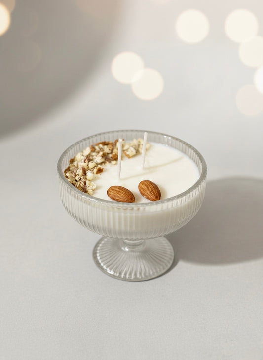 Vela de soja Copa Almendra y Vainilla