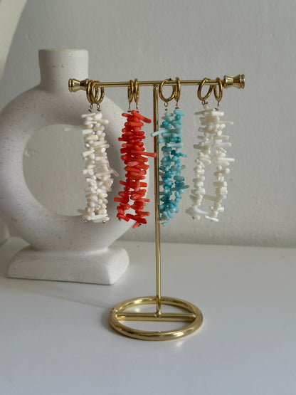 Pendientes Ariel Blanco