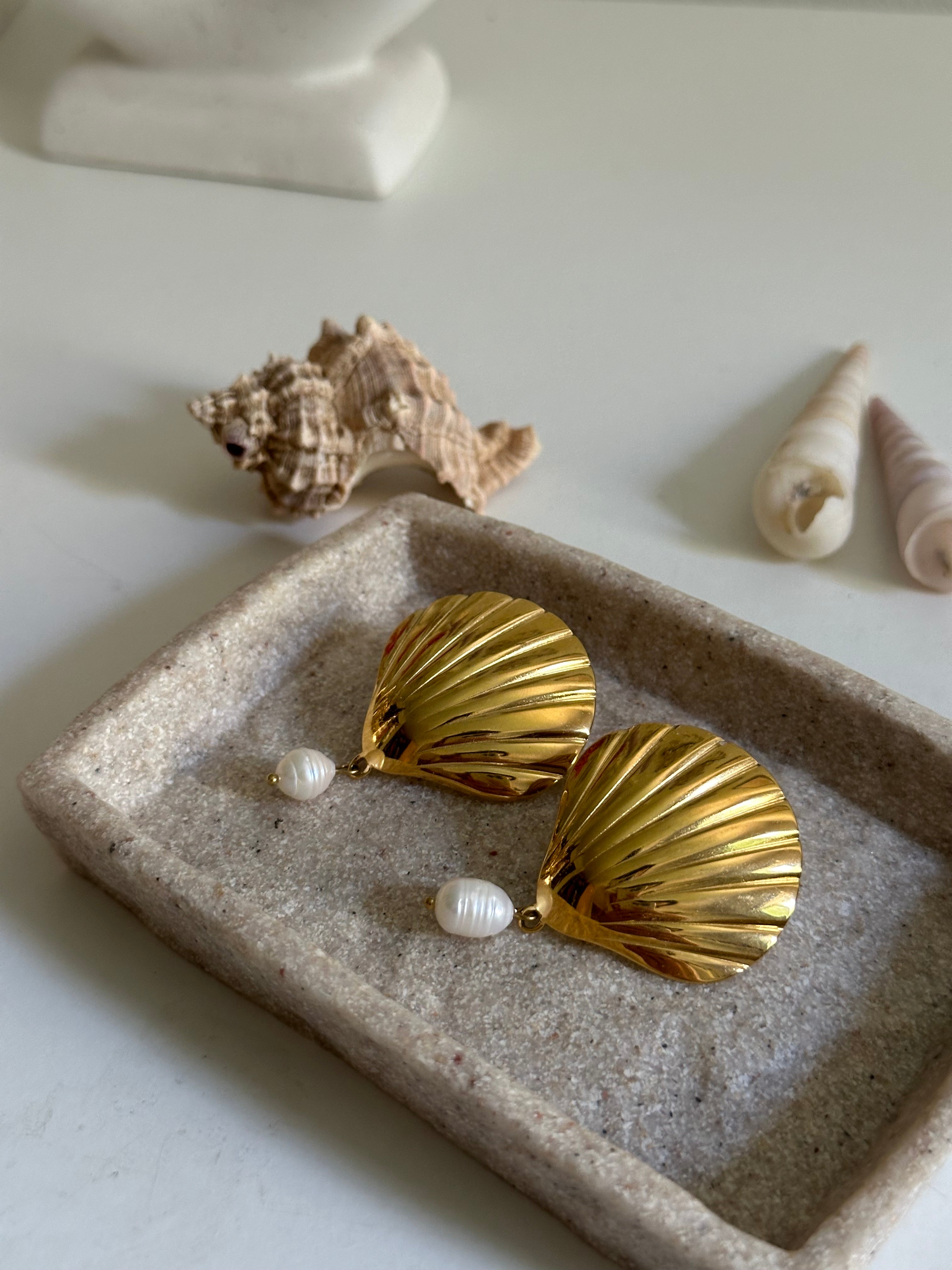 Pendientes Conchas