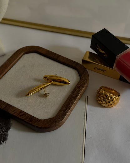 Pendientes Lira Oro