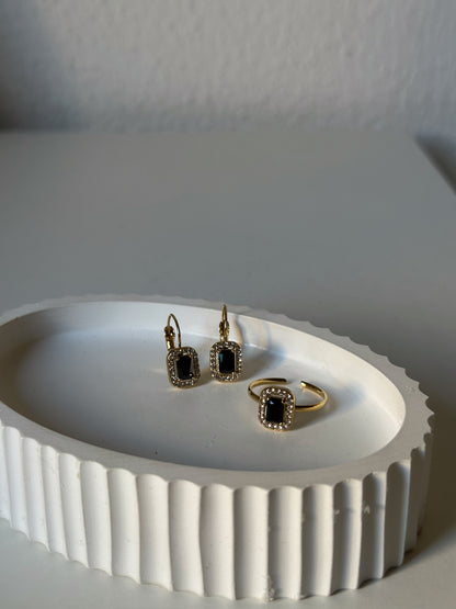 Pendientes Anastasia (Negro)