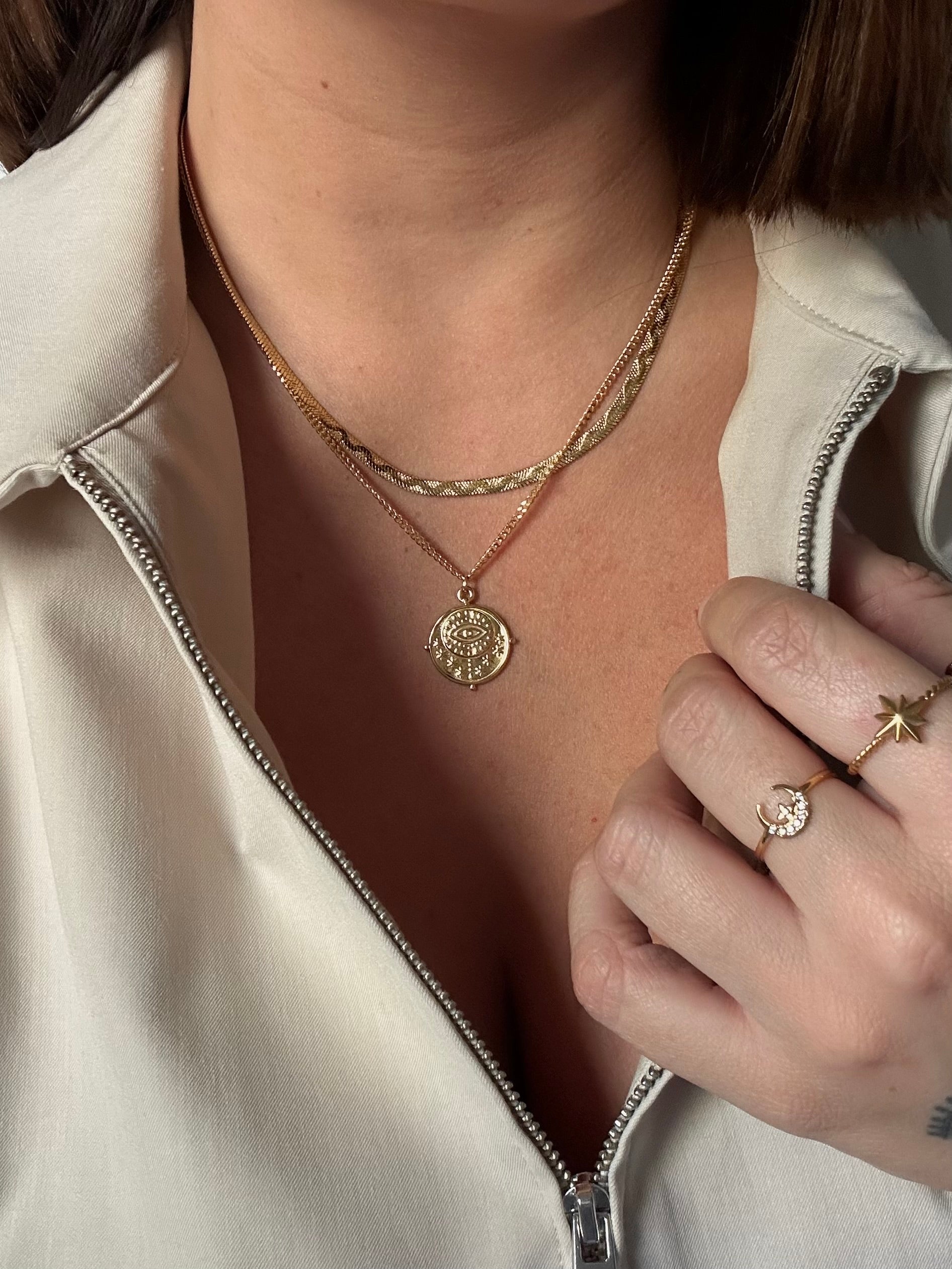 Collar Ojo Turco