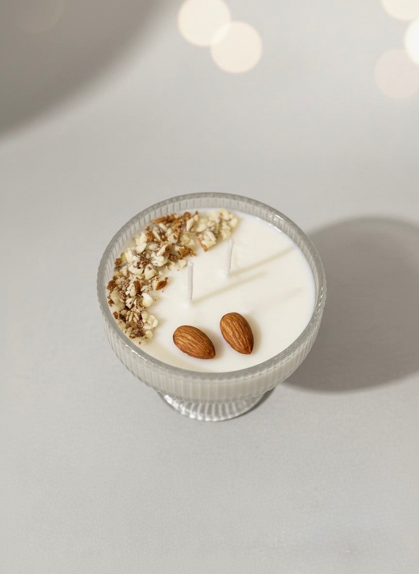 Vela de soja Copa Almendra y Vainilla