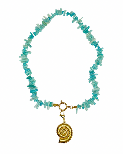 Collar Ariel Turquesa