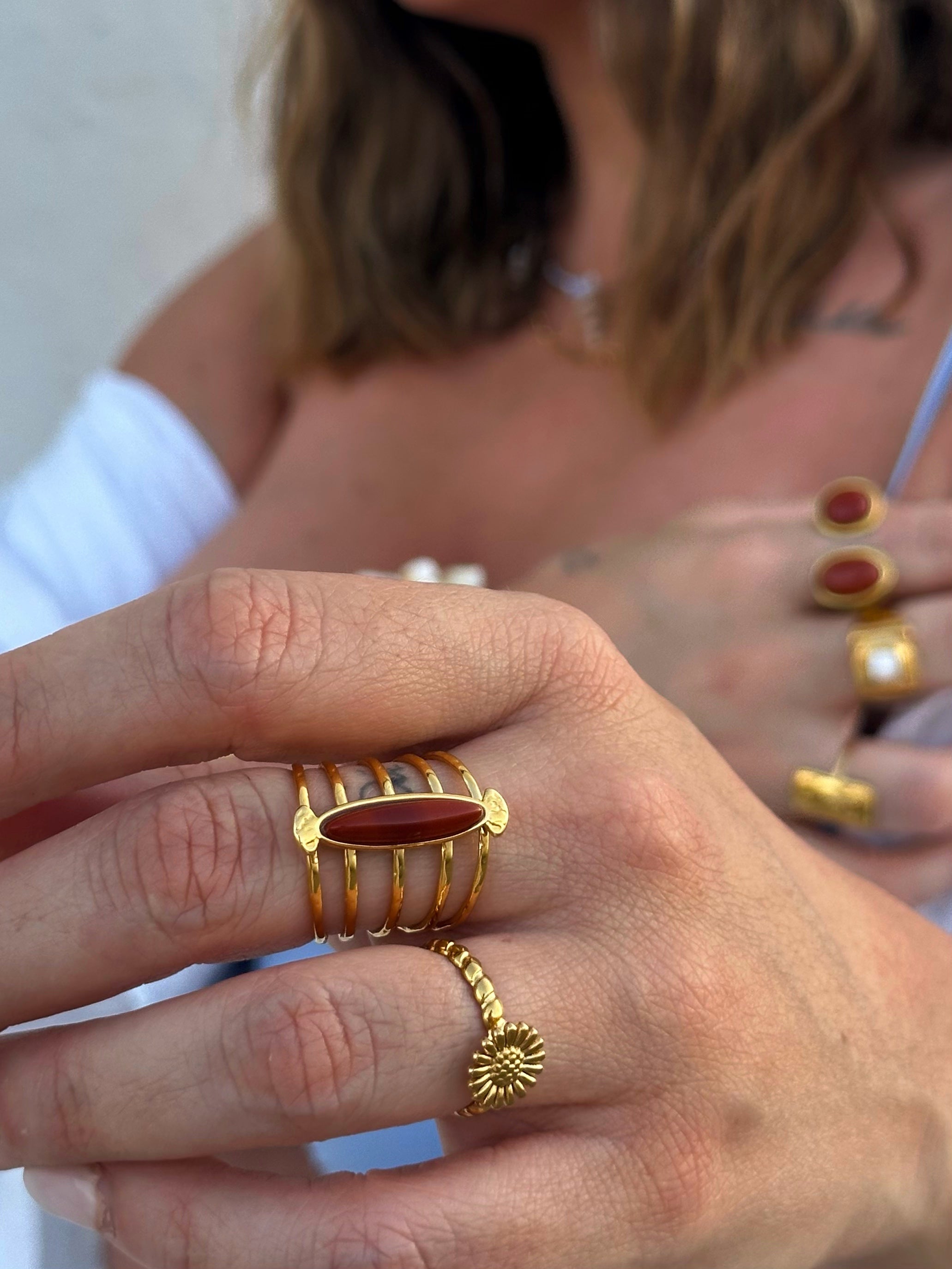 Anillo Girasol