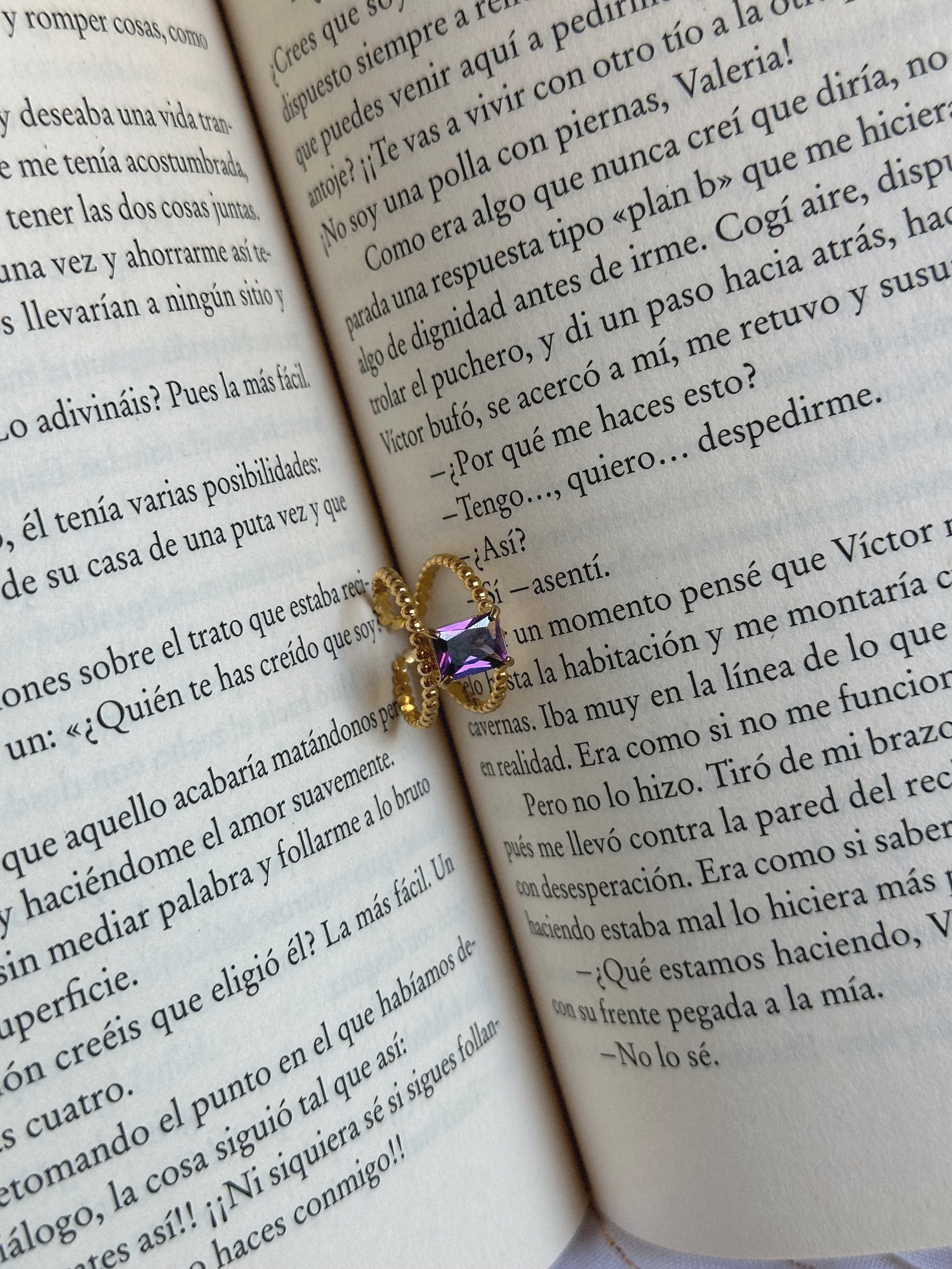 Anillo Amatista