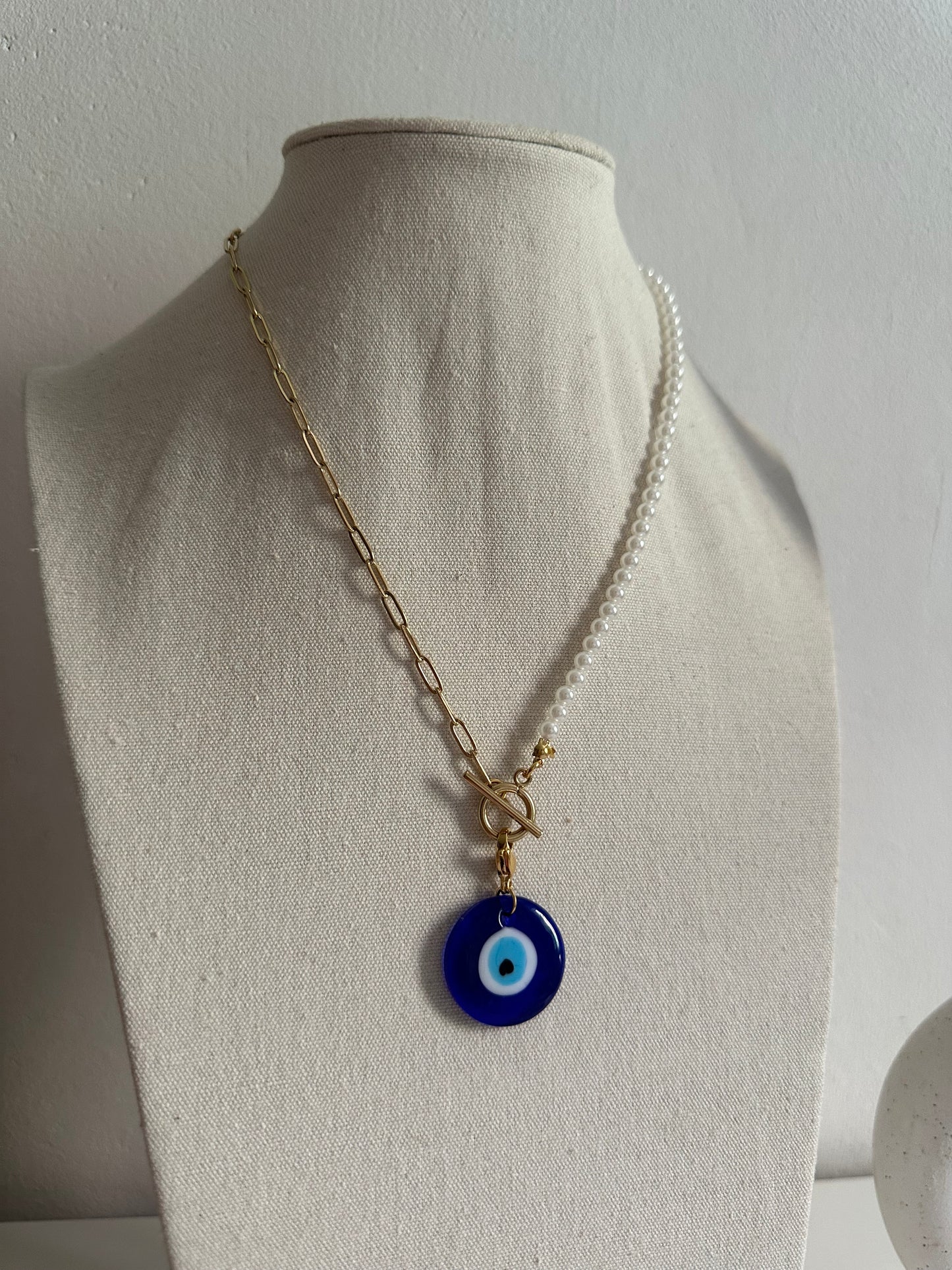 Cadena Bora Bora Nácar