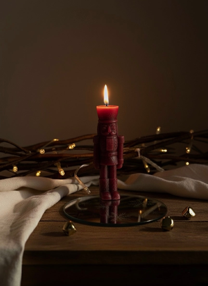 Vela de soja Cascanueces