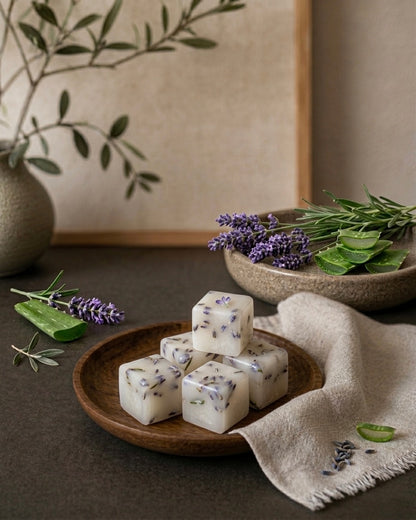 Wax Melts Lavanda y Aloe Vera