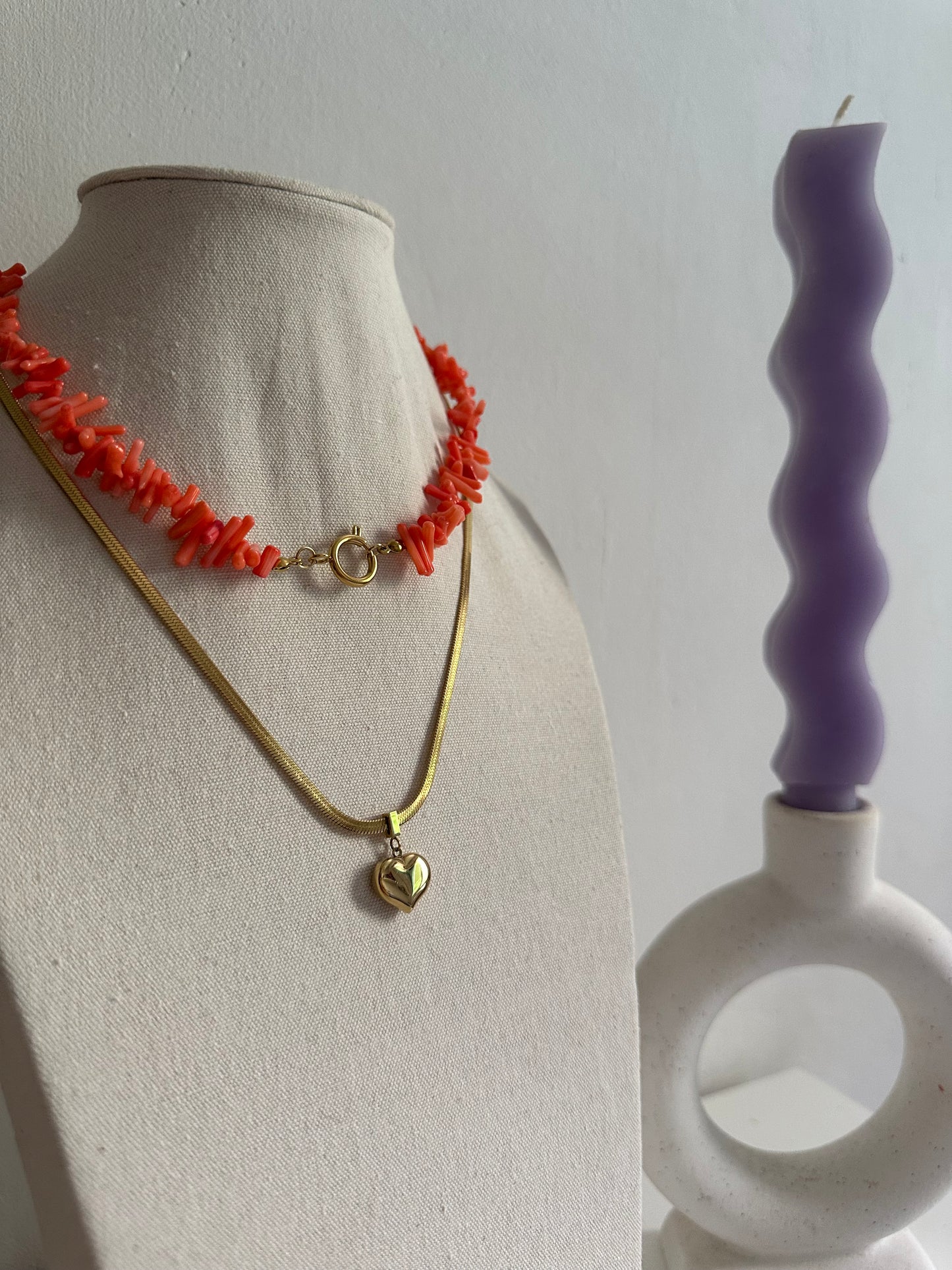 Collar Ariel Naranja