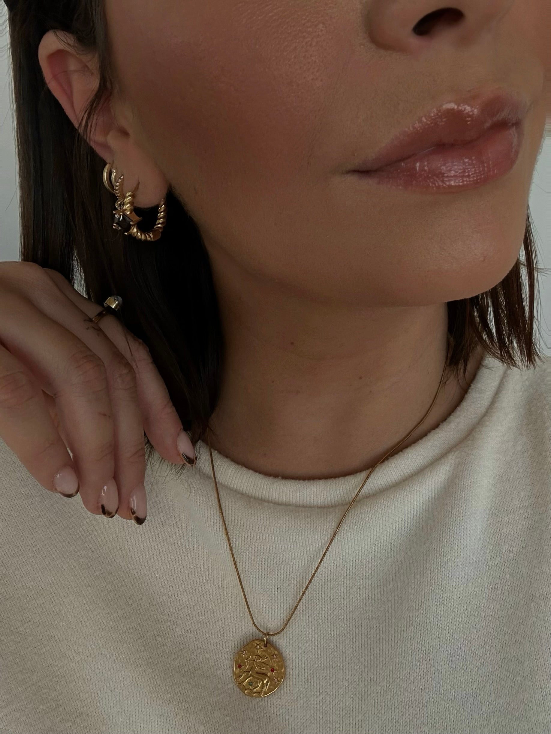 Aros Circonitas negro