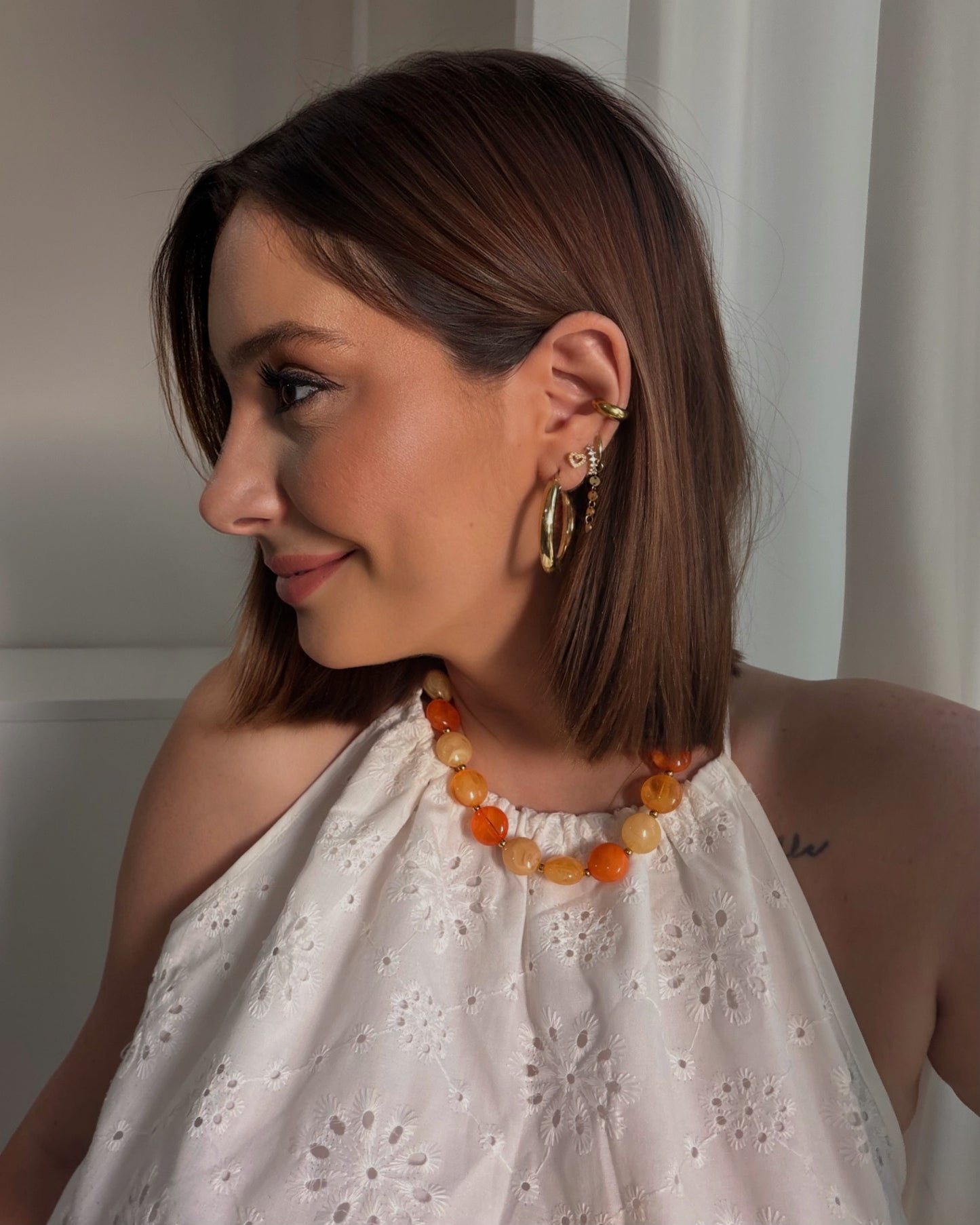 Collar Mandarina
