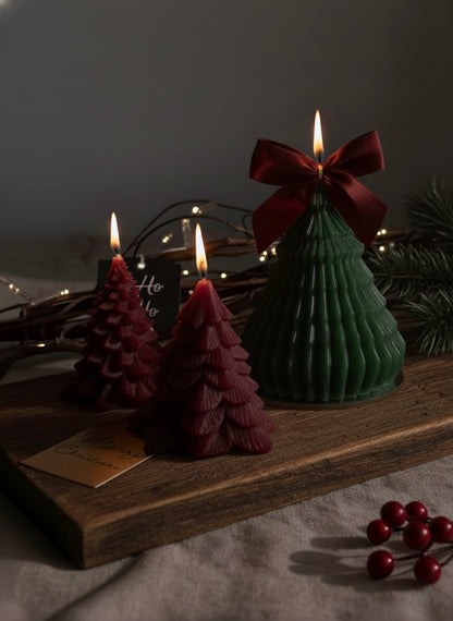 Vela de soja Árbol de Navidad