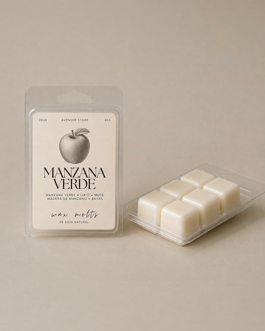 Wax Melts de Manzana Verde
