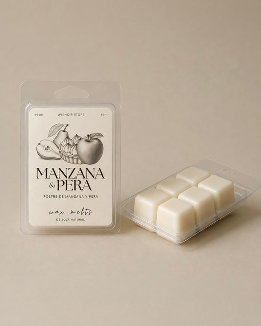 Wax Melts de Manzana y Pera