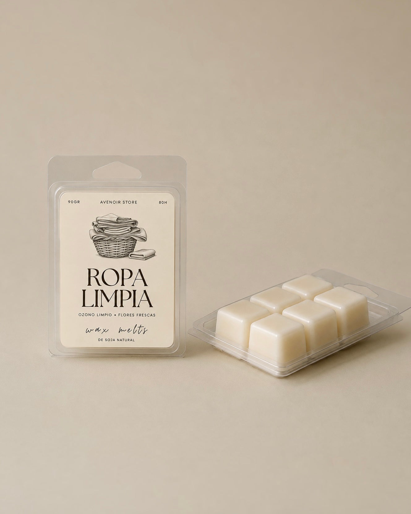 Wax Melts de Ropa Limpia