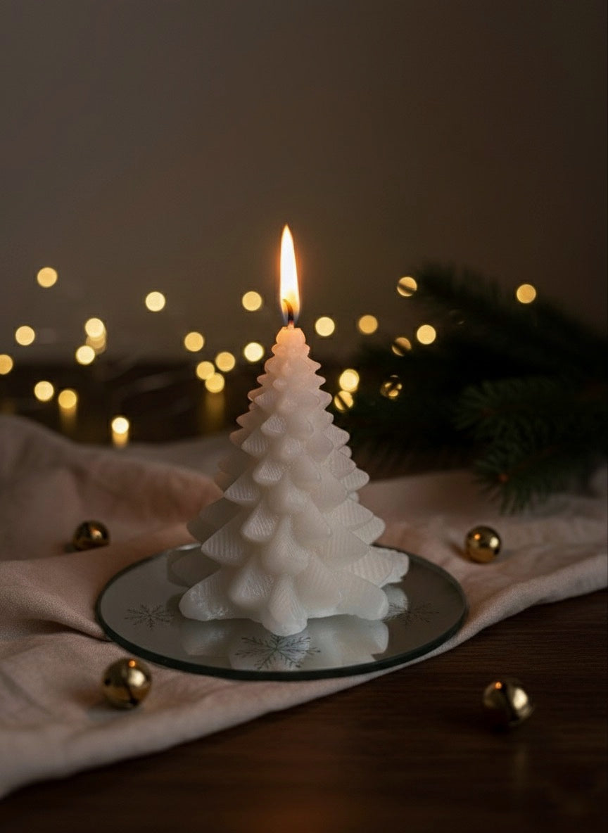 Vela de soja Abeto Navideño Pequeño