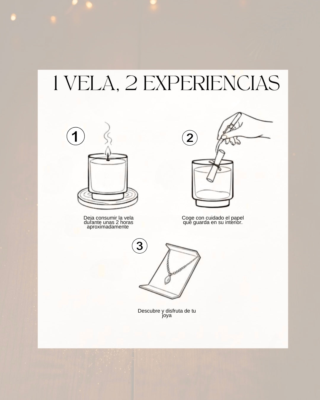 Vela de soja Joya Regalo