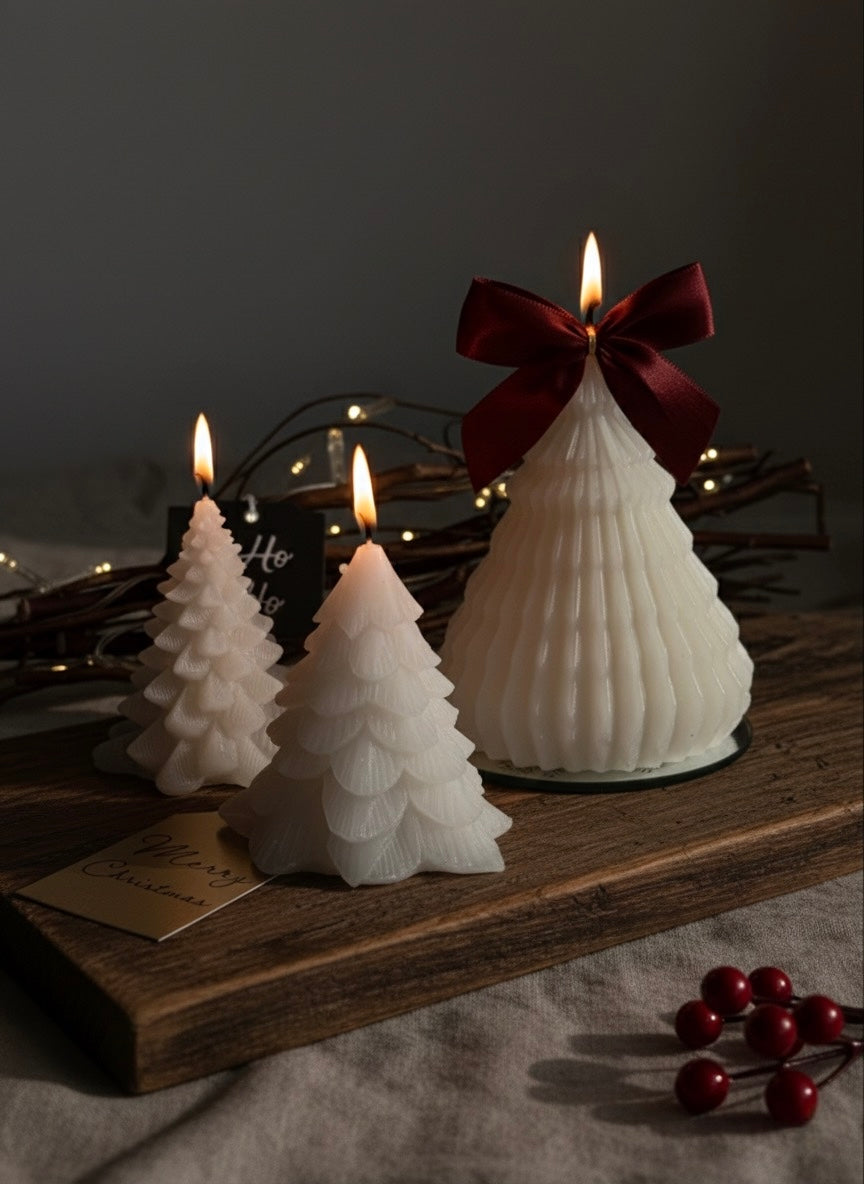 Pack Velas de soja 3 Abetos navideños