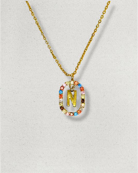 Collar Inicial Circonitas