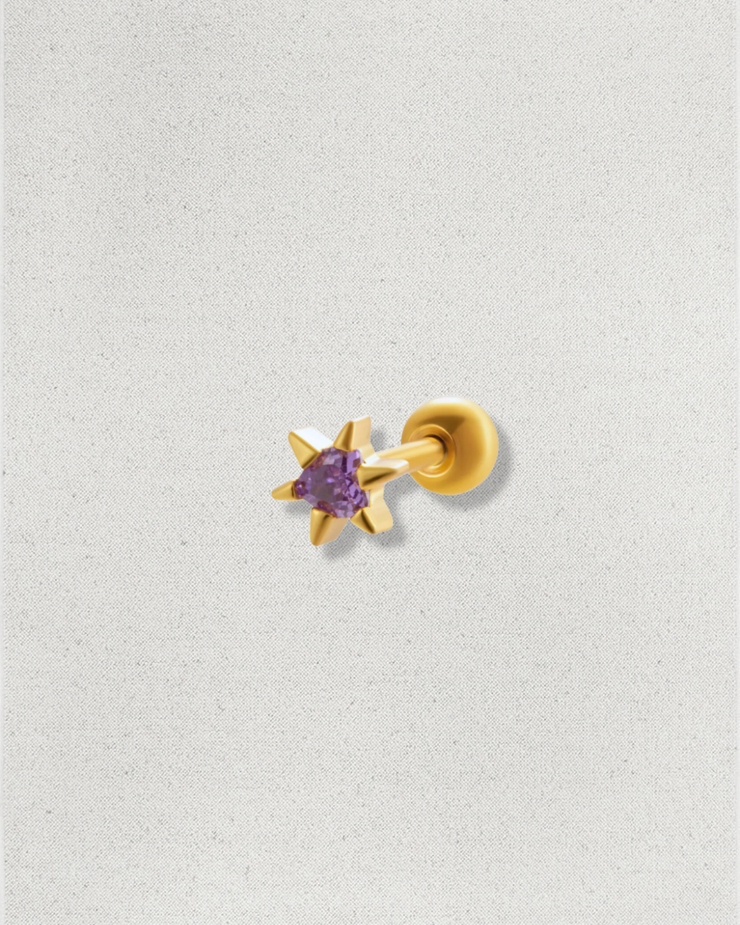 Piercing Star tuerca