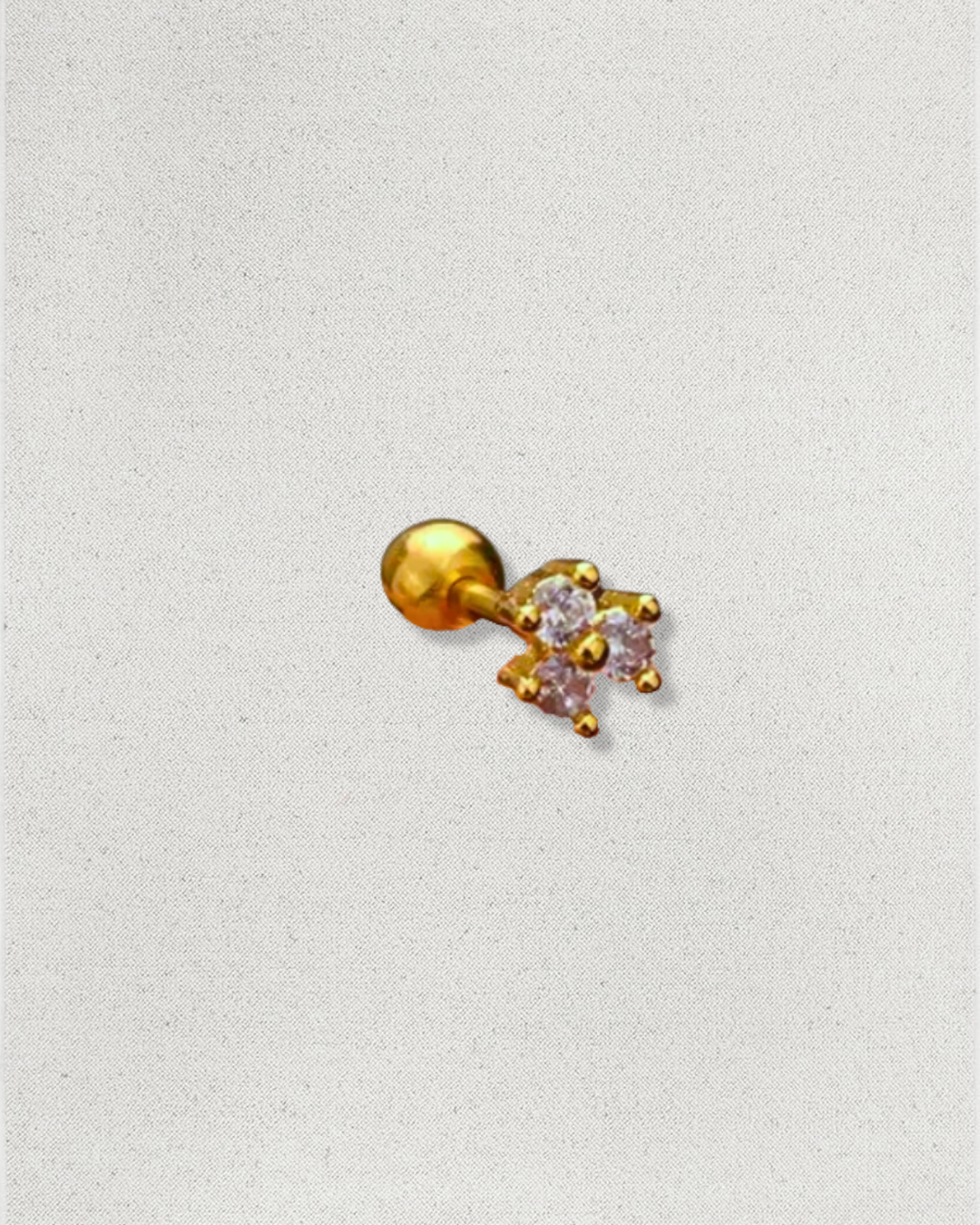 Piercing Pétalos Tuerca