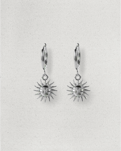 Pendientes Petite Soleil Plata