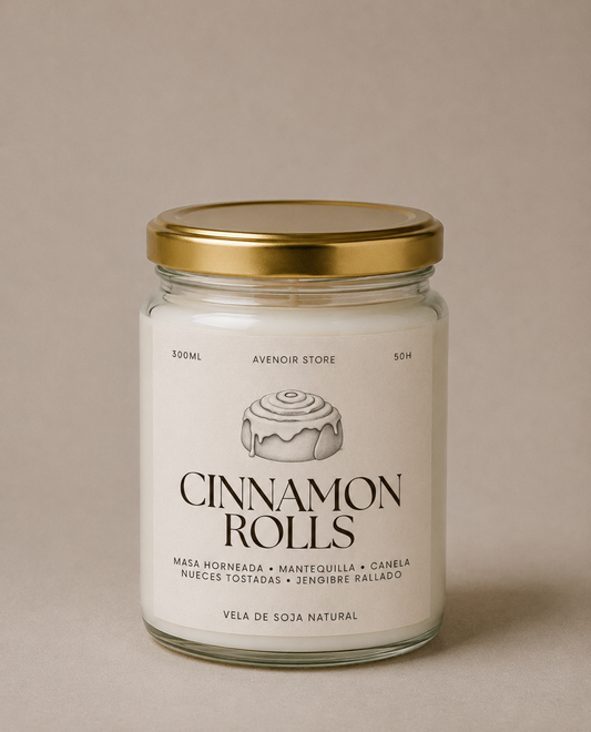 Vela de Cinnamon Rolls