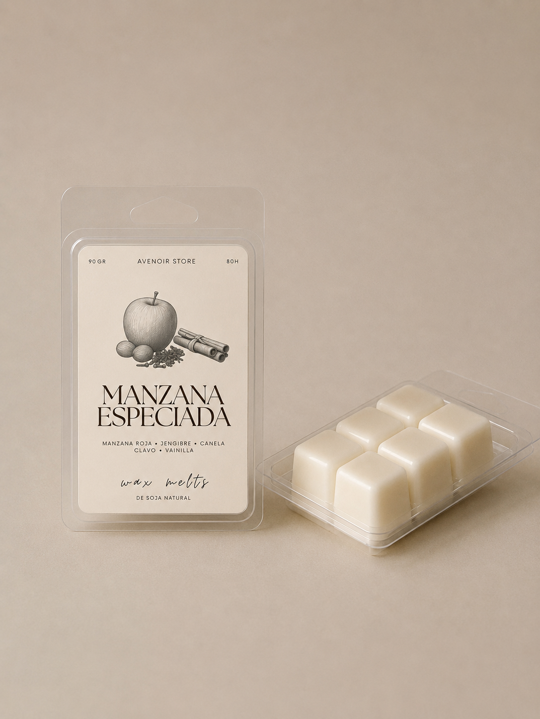 Wax Melts de Manzana Especiada