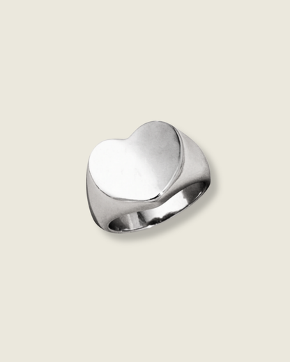 Anillo Cuore Plata